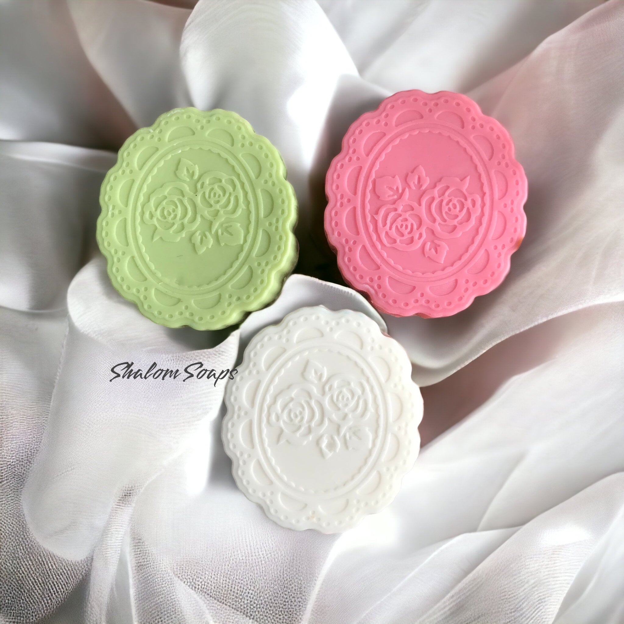 Oval Lace Soap
